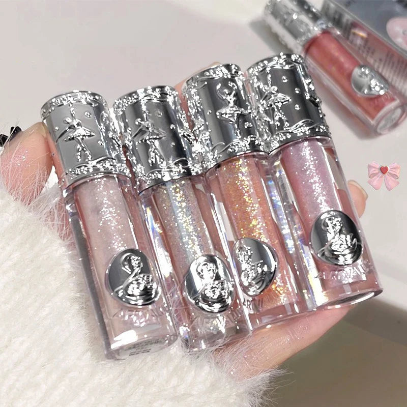 Liquid Eyeshadow Little Brush Pearlescent Glitter Shimmer Fine Sparkling Sequin Pearly Eye Shadow Quick Dry Eyeliner Highlighter