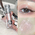 Liquid Eyeshadow Little Brush Pearlescent Glitter Shimmer Fine Sparkling Sequin Pearly Eye Shadow Quick Dry Eyeliner Highlighter